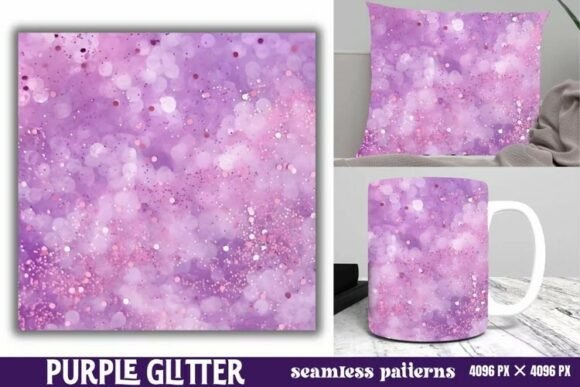 Download Purple Glitter Background Digital Paper - Glitter background Collection