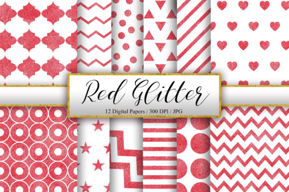 Download Red and White Glitter Background - Glitter background Collection