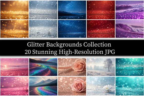 Download Glitter Backgrounds Collection - Glitter background Collection