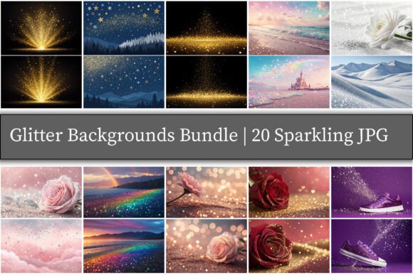 Download Glitter Backgrounds Bundle - Glitter background Collection