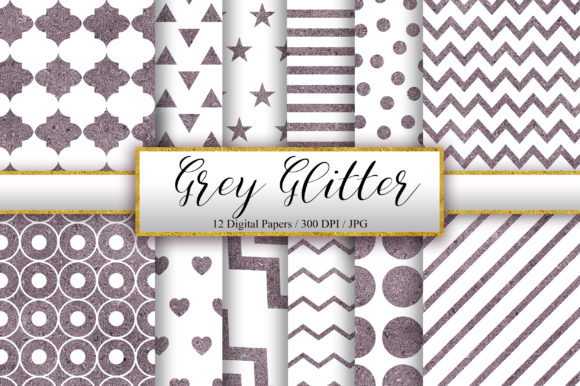 Download Grey and White Glitter Background - Glitter background Collection
