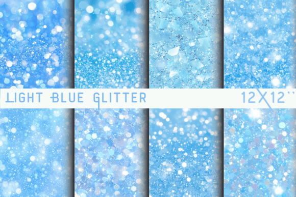 Download Light Blue Glitter Background - Glitter background Collection