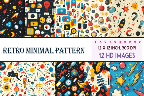 Download Retro Minimal Pattern - Minimal pattern Collection
